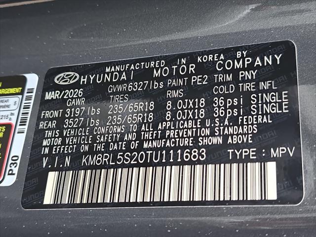 2026 Hyundai Palisade SEL 7P