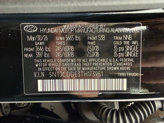 2026 Hyundai Santa Cruz SEL Activity