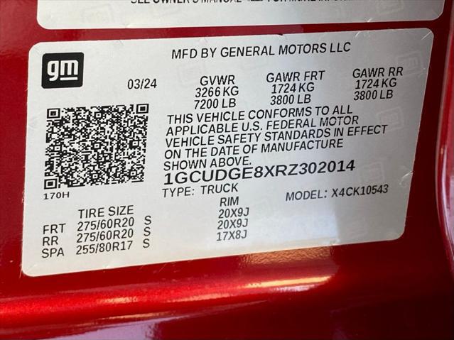 2024 Chevrolet Silverado 1500 4WD Crew Cab Short Bed LTZ