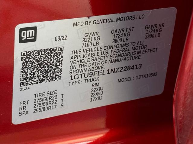 2022 GMC Sierra 1500 Limited 4WD Crew Cab Short Box Denali