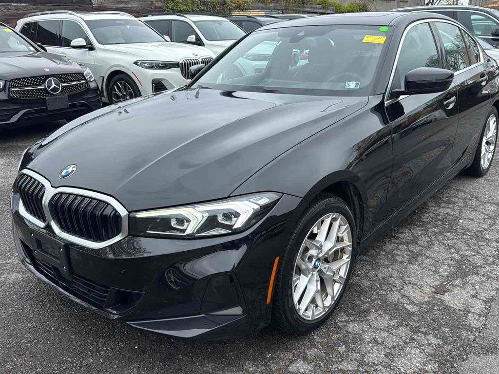 Black Sapphire Metallic 2025 BMW 3 Series 330i xDrive Sedan All-Wheel Drive Automatic