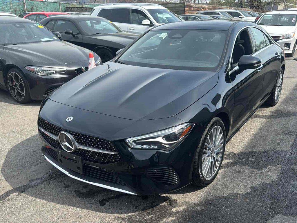 Night Black 2025 Mercedes-Benz CLA 250 4MATIC Coupe All-Wheel Drive Automatic