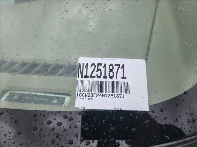 2022 Chevrolet Express Cargo Van RWD 2500 Extended Wheelbase WT