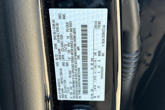 2022 Ford Escape SE