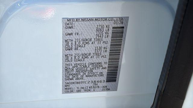 2026 Nissan Pathfinder SV