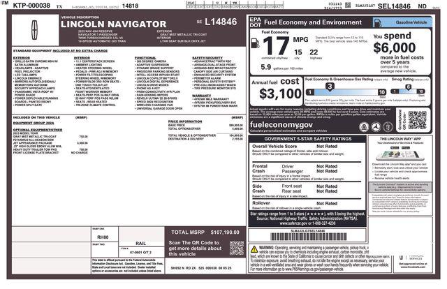2025 Lincoln Navigator Reserve