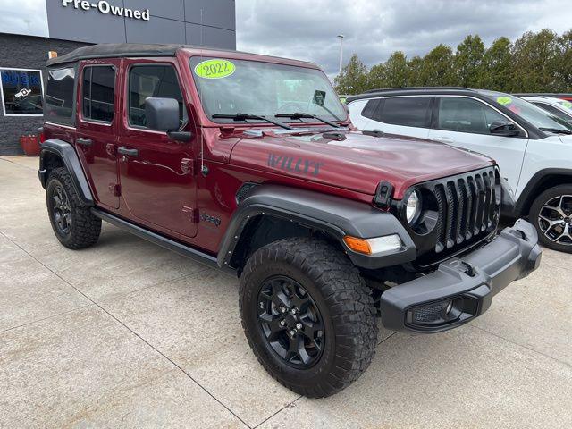 2022 Jeep Wrangler Unlimited Willys Sport 4x4 for sale in White Lake, MI