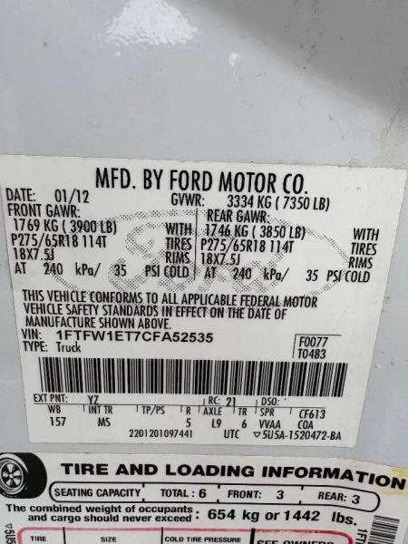 2012 Ford F-150 XLT