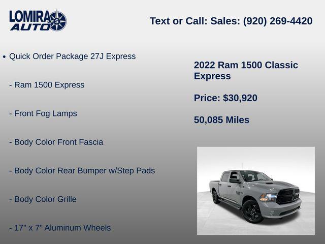 2022 Ram 1500 Classic Tradesman