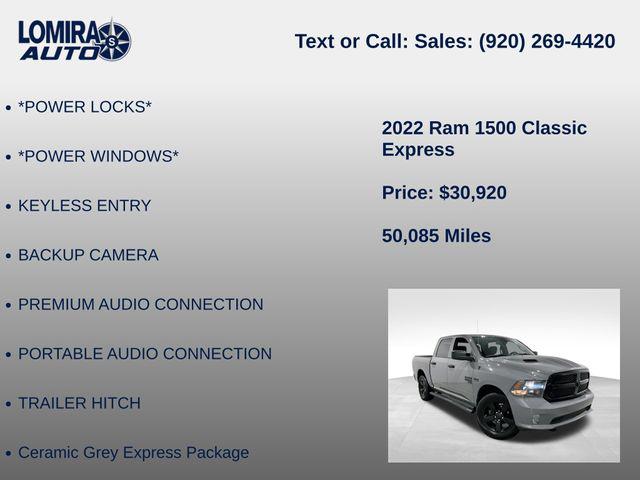 2022 Ram 1500 Classic Tradesman