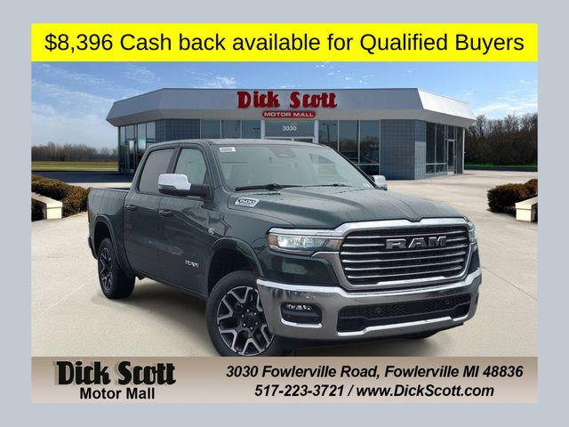 2026 RAM Ram 1500 RAM 1500 LARAMIE CREW CAB 4X4 57 BOX