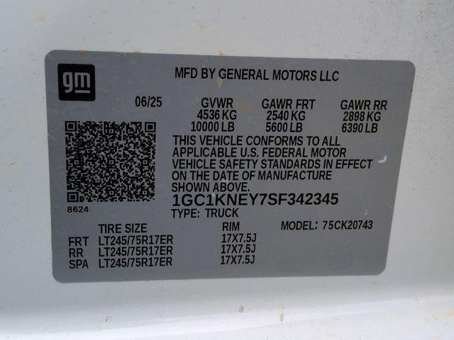 2025 Chevrolet Silverado 2500HD 4WD Crew Cab Standard Bed LT
