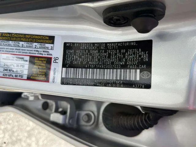 2012 Toyota Camry LE