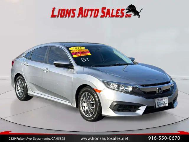 2018 Honda Civic LX for sale in Sacramento, CA