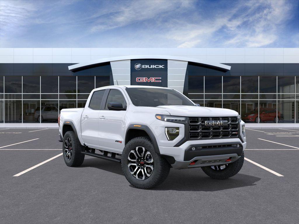 Summit White 2026 GMC Canyon Pickup Truck Four-Wheel Drive 8-Speed Automatic