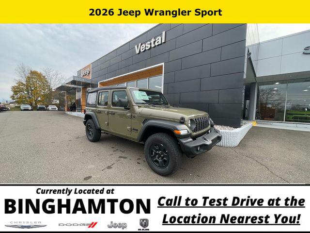 2026 Jeep Wrangler WRANGLER 4-DOOR SPORT
