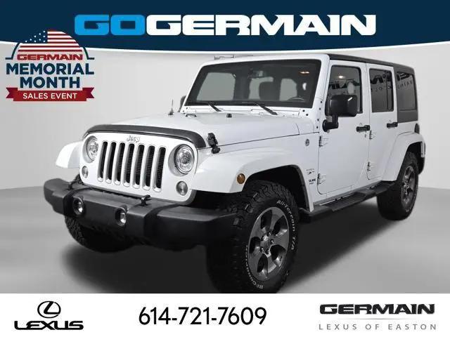 2017 Jeep Wrangler Unlimited Sahara 4x4 for sale near Columbus, OH