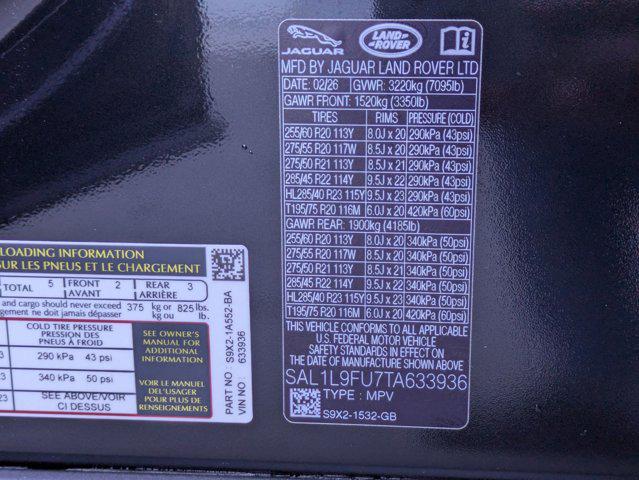 2026 Land Rover Range Rover Sport P400 Dynamic SE