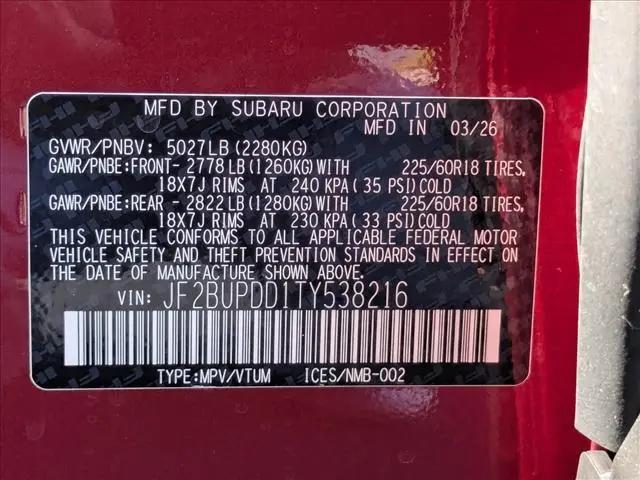 2026 Subaru Outback Limited