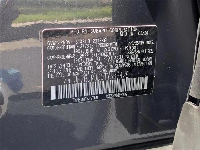 2026 Subaru Outback Limited XT