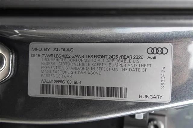 2016 Audi S3 2.0T Premium Plus