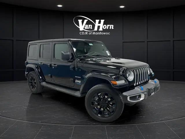 2022 Jeep Wrangler 4xe Unlimited Sahara 4x4 for sale in Manitowoc, WI