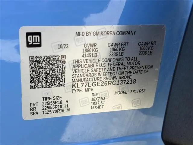 2024 Chevrolet Trax FWD 1RS