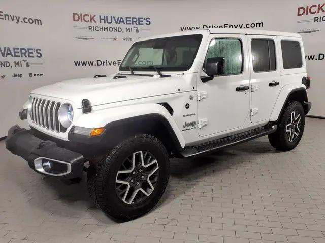 2024 Jeep Wrangler 4-Door Sahara 4x4 for sale in Richmond, MI