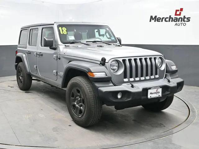 2018 Jeep Wrangler Unlimited Sport 4x4 for sale in Hooksett, NH