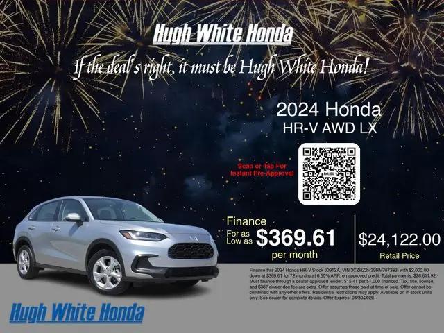 2024 Honda HR-V AWD LX