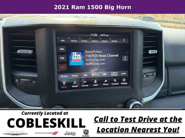 2021 Ram 1500 Big Horn Crew Cab 4x4 5'7" Box