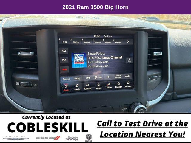 2021 Ram 1500 Big Horn Crew Cab 4x4 5'7" Box
