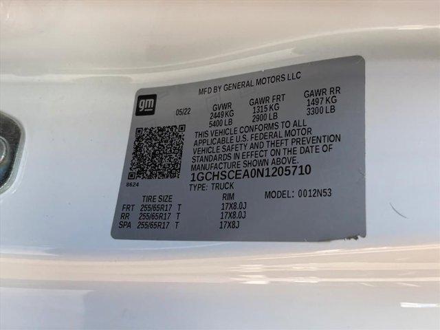 2022 Chevrolet Colorado 2WD Extended Cab Long Box LT