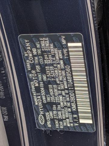 2026 Hyundai Tucson Hybrid SEL