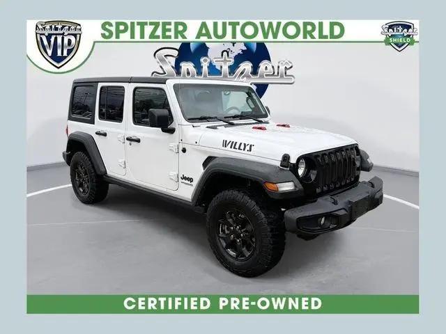 2022 Jeep Wrangler Unlimited Willys Sport 4x4 for sale in Amherst, OH