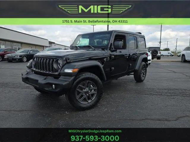 2024 Jeep Wrangler 4-Door Sport S 4x4 for sale in Bellefontaine, OH