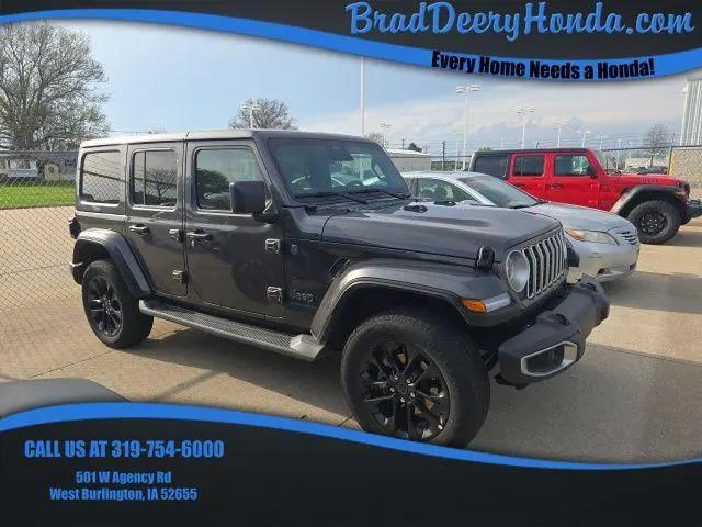 2025 Jeep Wrangler 4xe Sahara 4xe for sale in West Burlington, IA