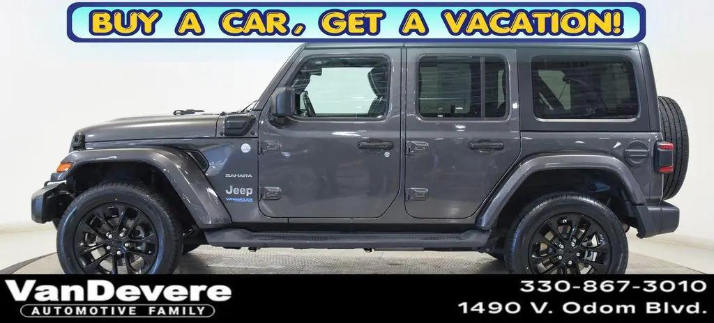 2021 Jeep Wrangler 4xe Unlimited Sahara 4x4 for sale in Akron, OH