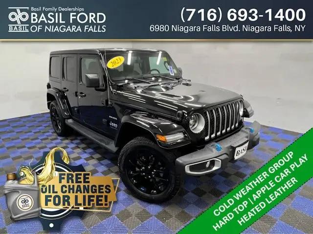 2023 Jeep Wrangler 4xe Sahara 4x4 for sale in Niagara Falls, NY