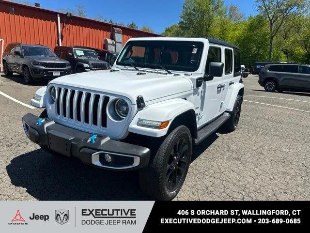 2023 Jeep Wrangler 4xe Sahara 4x4 for sale in Wallingford, CT