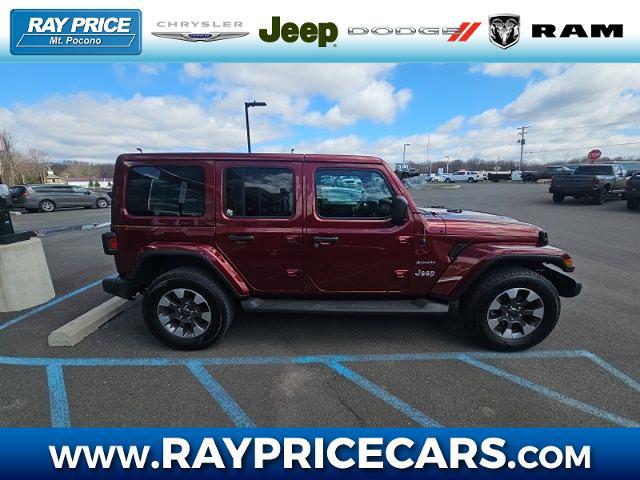 2022 Jeep Wrangler Unlimited Sahara 4x4 for sale in Mount Pocono, PA
