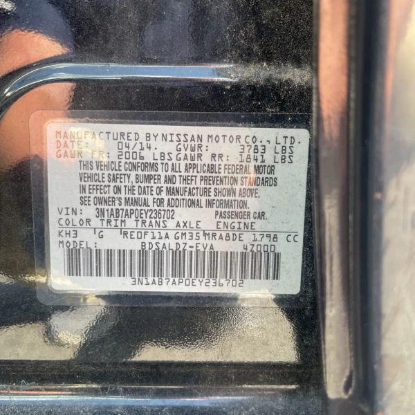 2014 Nissan Sentra SV