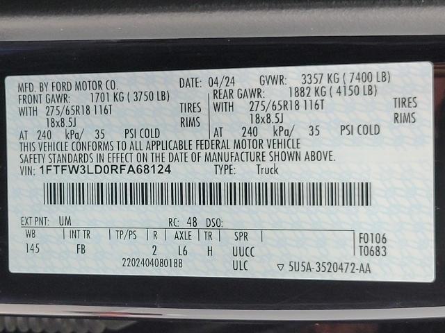 2024 Ford F-150 XLT