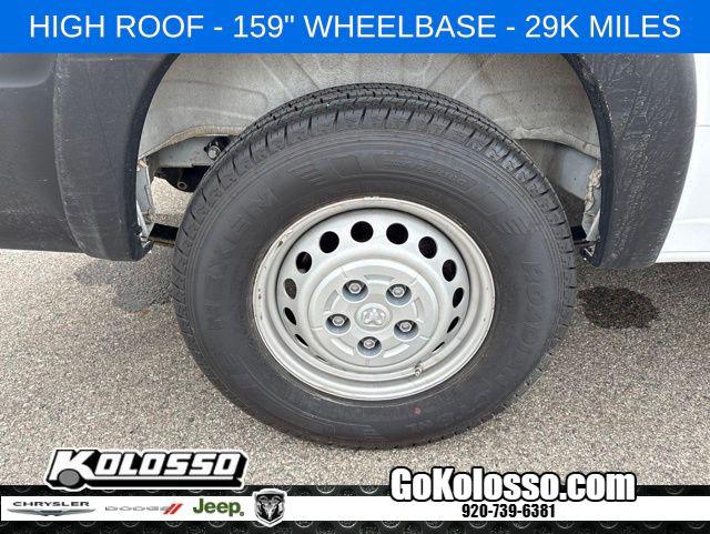 2025 Ram ProMaster 2500 Cargo Van Tradesman High Roof 159" WB w/Pass Seat