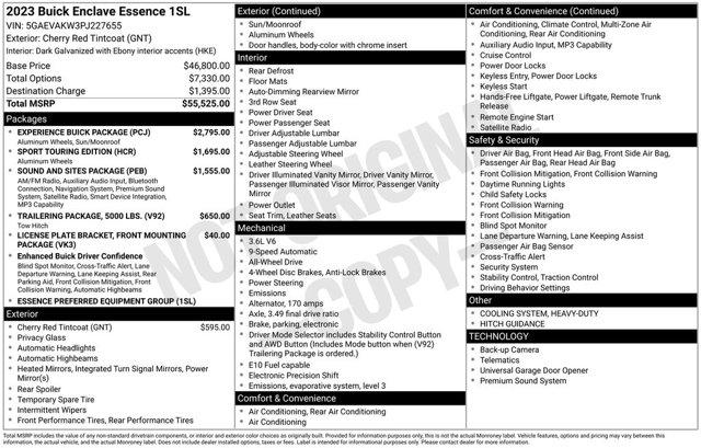 2023 Buick Enclave Essence AWD