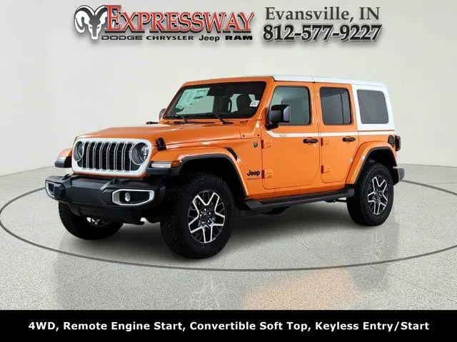 2026 Jeep Wrangler 4-Door Sahara 4x4 for sale in Evansville, IN