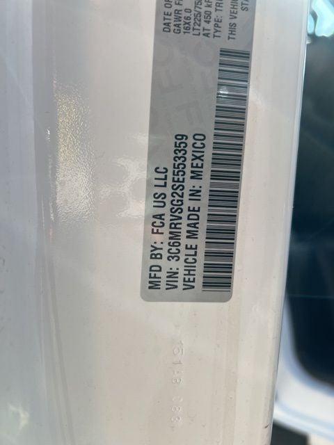 2025 Ram ProMaster Cargo Van Tradesman Super High Roof 159" WB EXT w/Pass Seat