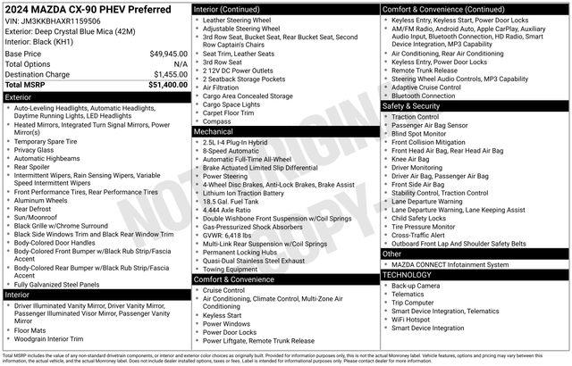 2024 Mazda X-90 Preferred