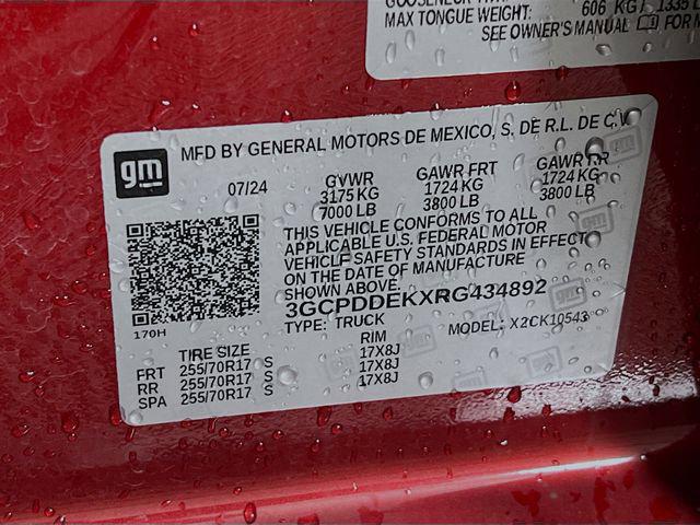 2024 Chevrolet Silverado 1500 4WD Crew Cab Short Bed LT