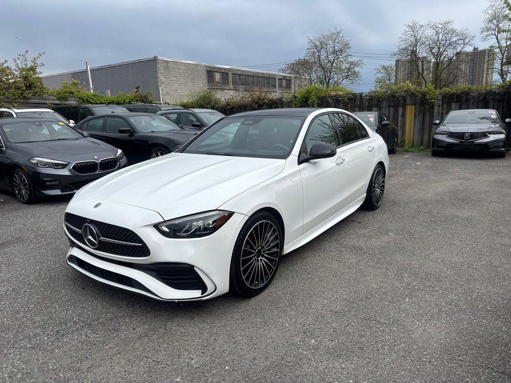 Polar White 2022 Mercedes-Benz C-Class C 300 Sedan RWD Sedan Rear-Wheel Drive Automatic